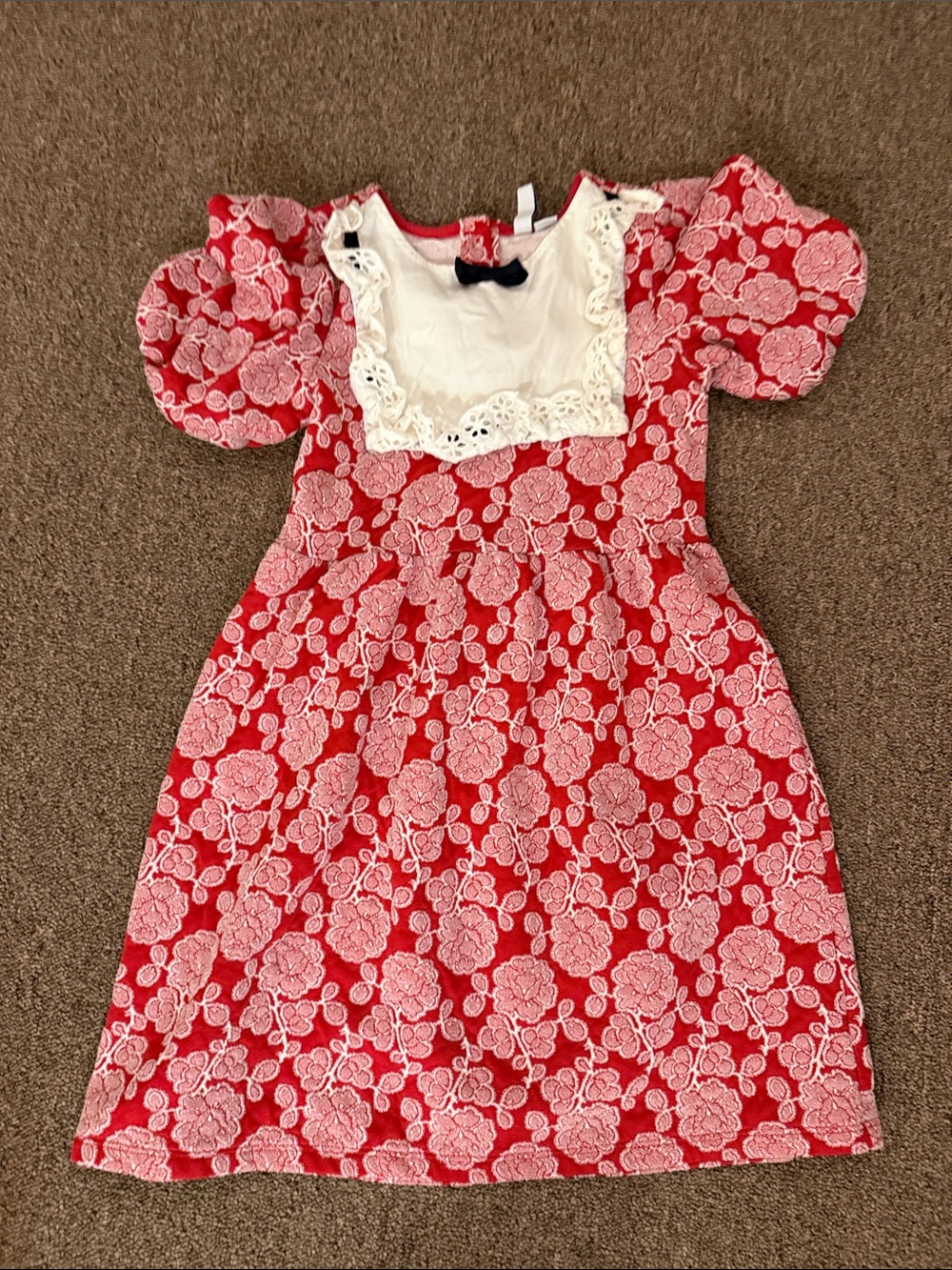 Janie and Jack size 8 red dress